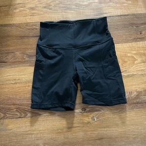 Black Women's Biker Shorts